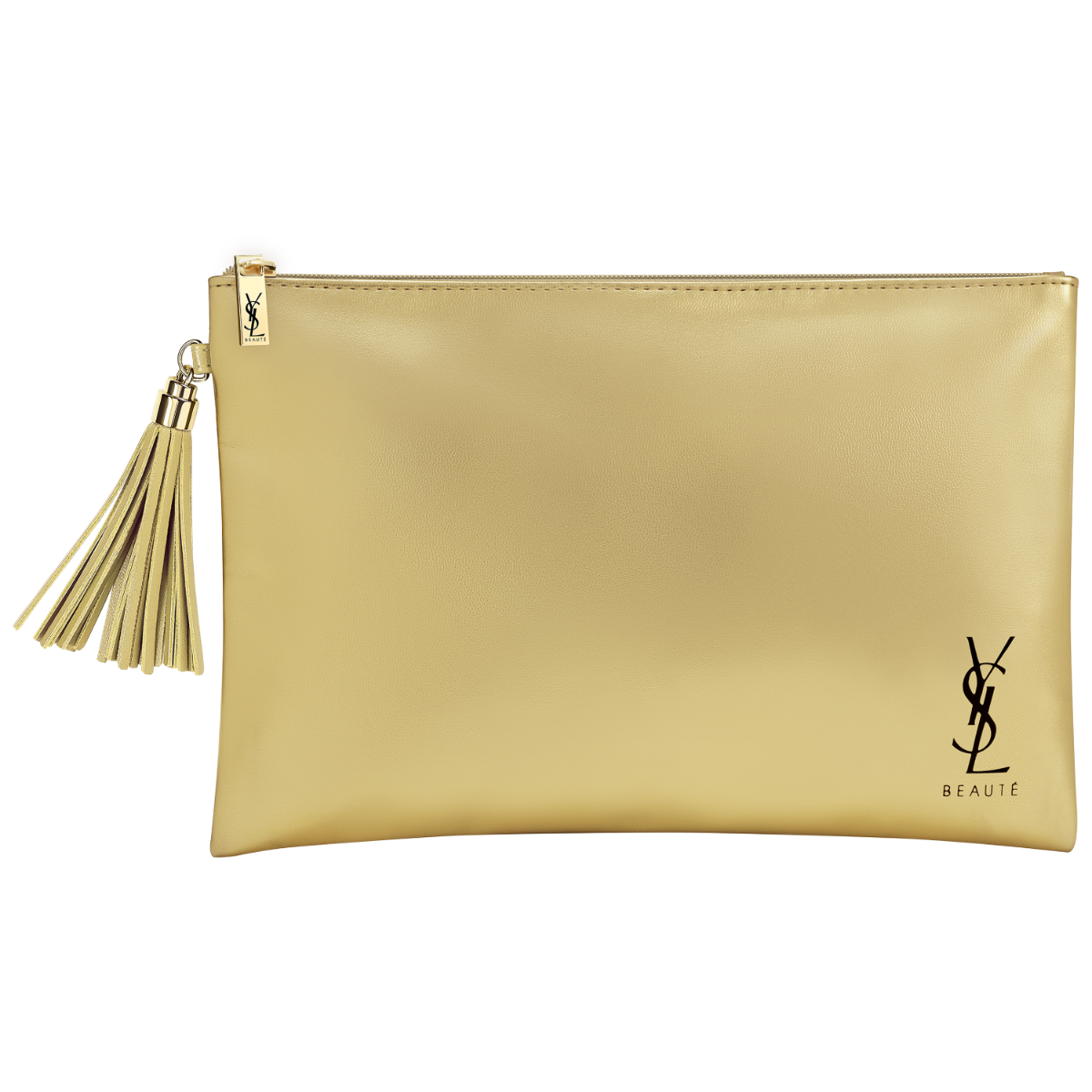 YSL gold pouch