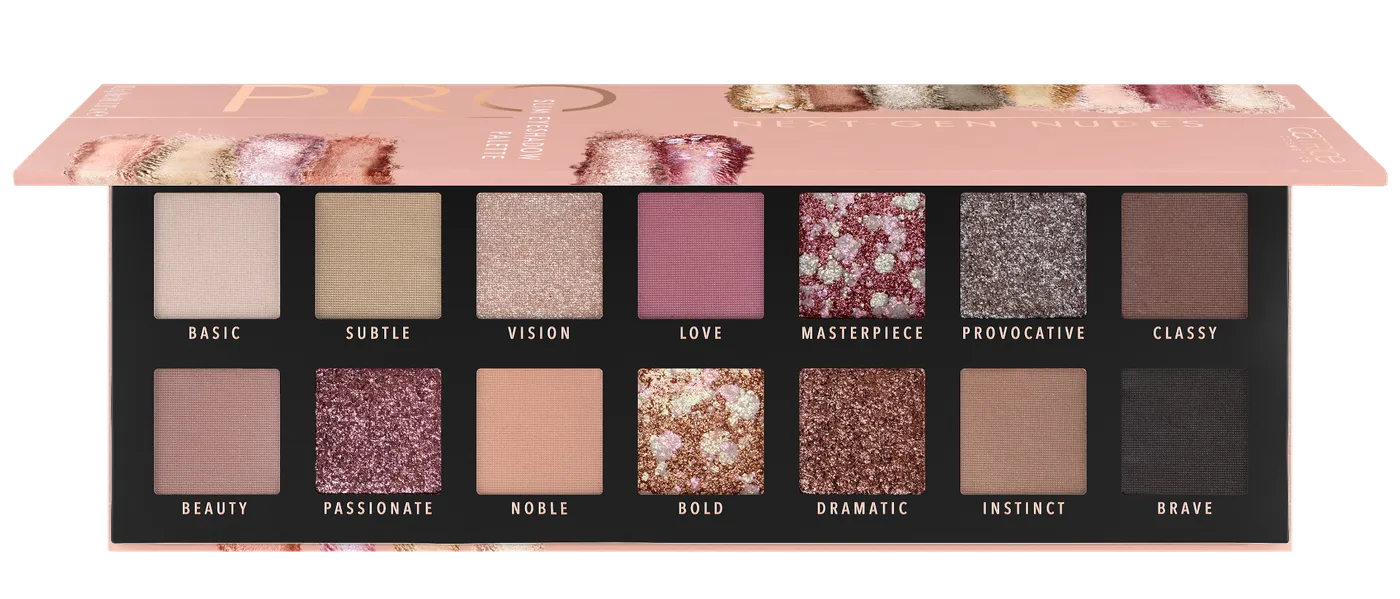Pro Next-Gen Nudes Slim Eyeshadow Palette