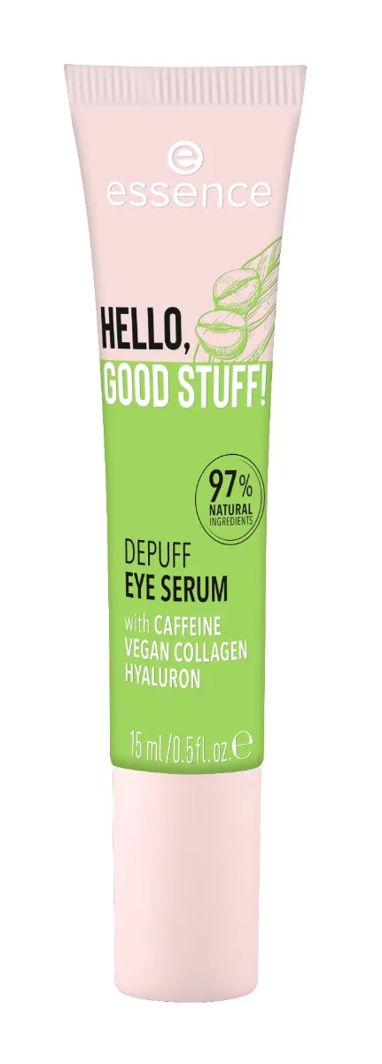 ess. HELLO, GOOD STUFF! DEPUFF EYE SERUM