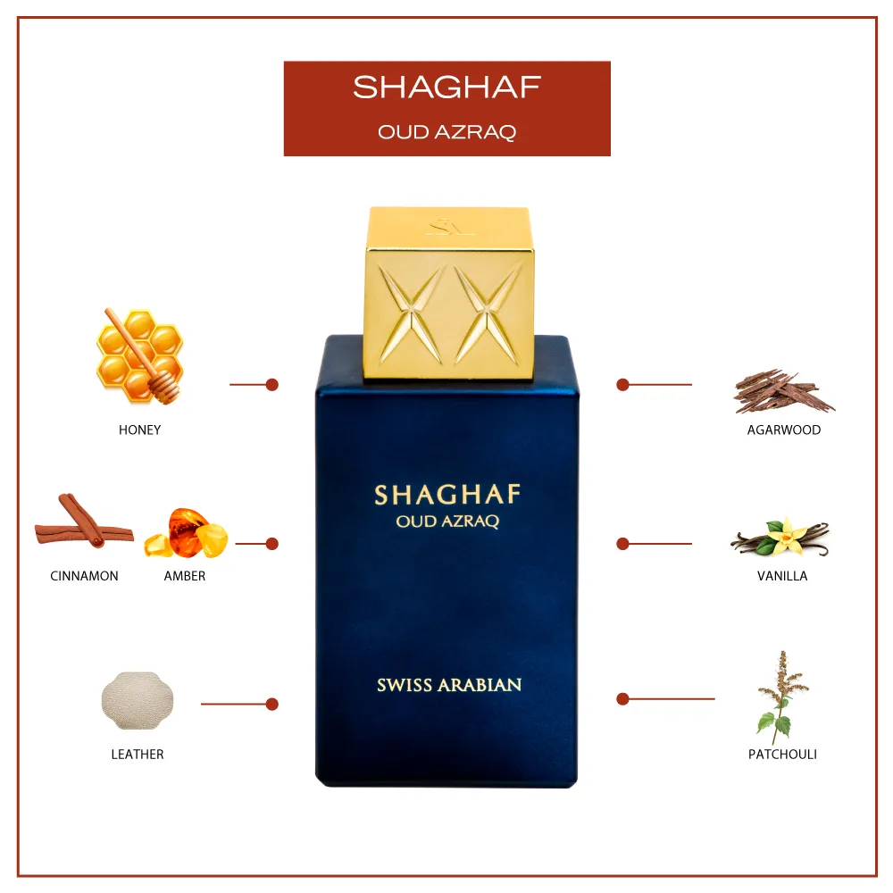 SHAGHAF OUD AZRAQ 985 75ML EDP