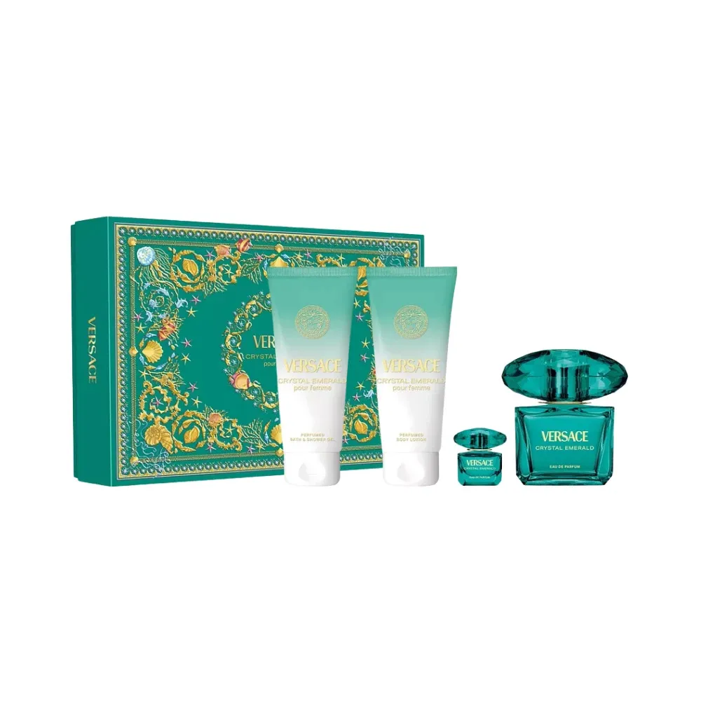 Versace Crystal Emerald Gift Set for Women 