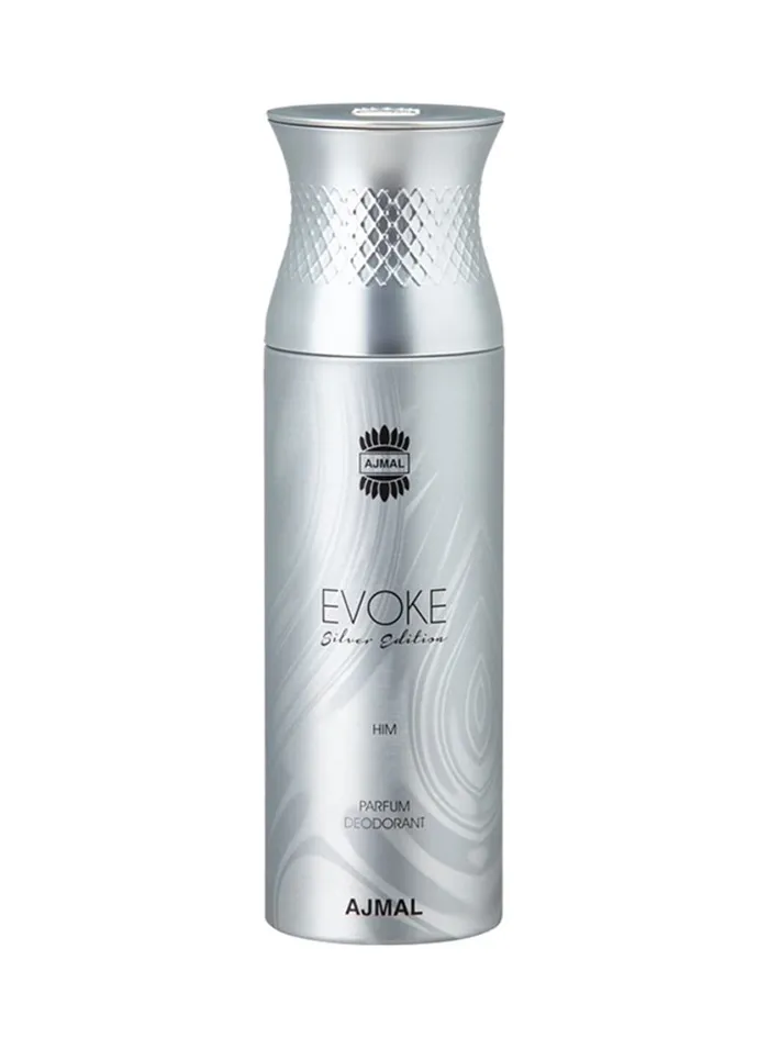 EVOKE SILVER HIM BODY SPRAY 200 ML