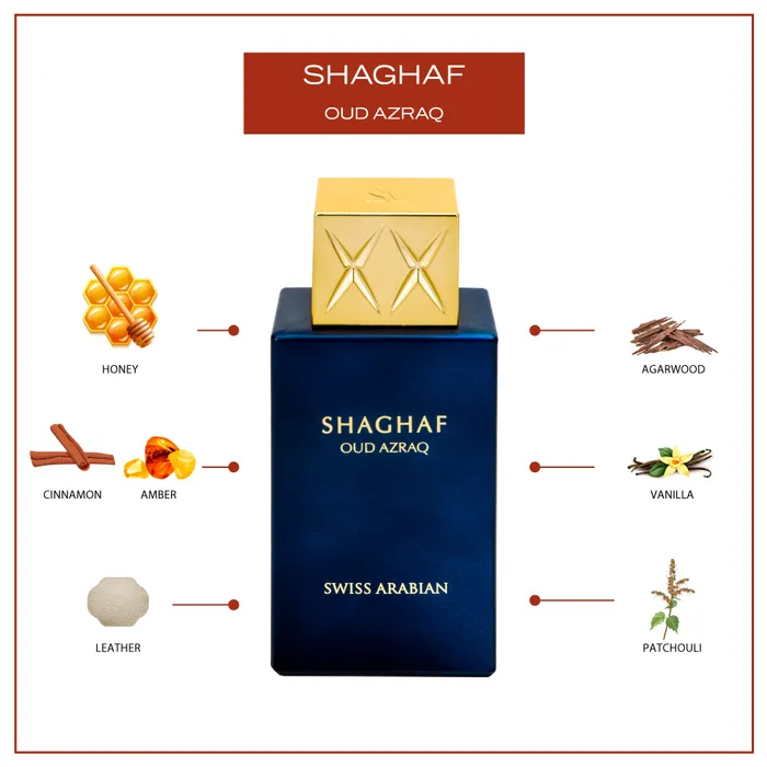 SHAGHAF OUD AZRAQ 985 75ML EDP