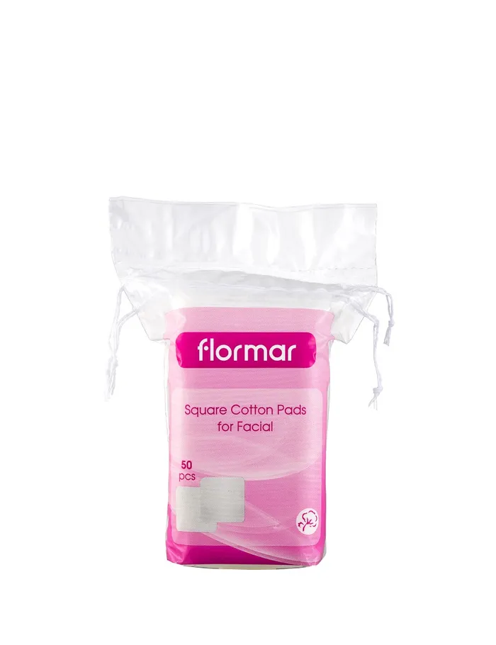 SQUARE COTTON PADS FOR FACIAL