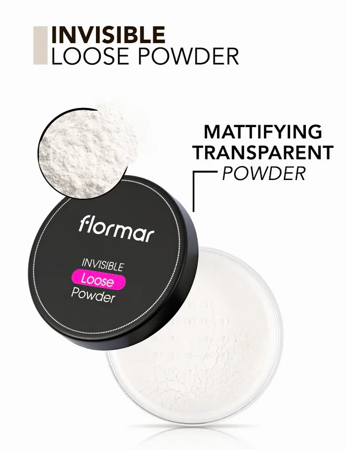 Flormar Invisible Loose Powder Silver Sand