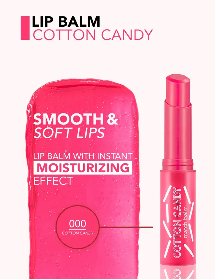 Flormar Match Balm Cotton Candy