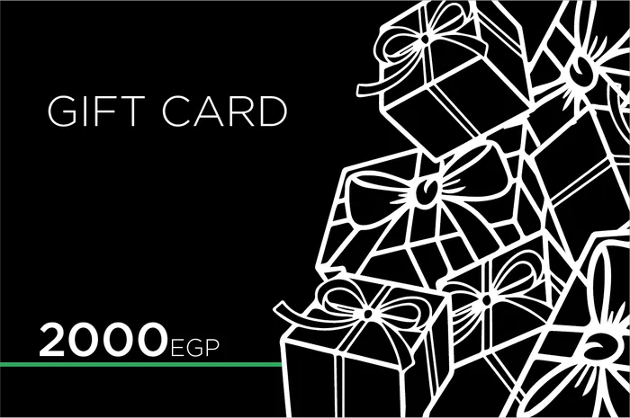 Gift card 2000 EGP
