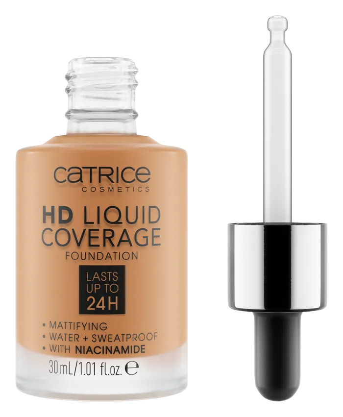 HD Liquid Coverage Foundation-010 Light Beige
