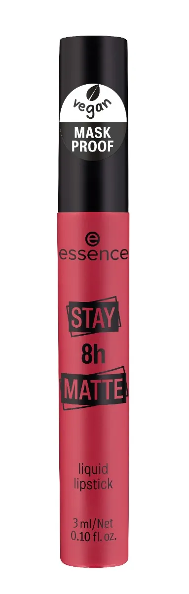 essence STAY 8h MATTE liquid lipstick 02