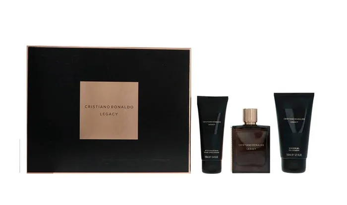 CRIST RONALDO LEGACY SET EDT+ SG-100 mL